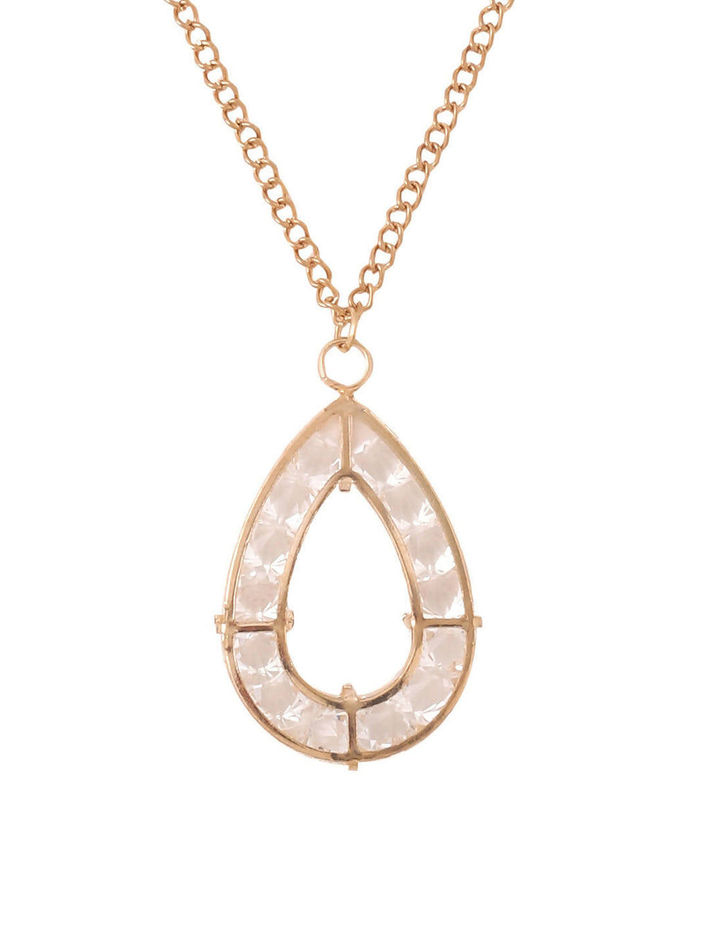 NVR Women Gold-Polished Oxidised Bohemian Necklace