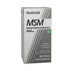 HealthAid MSM 1000 mg Tablets - Distacart