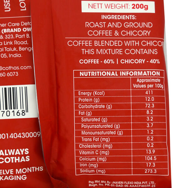 Cothas Coffee Hotel Blend INS Strong Coffee Powder - Distacart