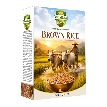 VedaRaSa Natural & Organic Brown Rice