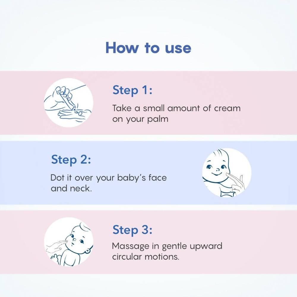 The Moms Co Natural Baby Face Cream With Shea Butter & Jojoba Oil, Prevents Dryness & Soothes Skin