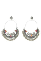 Mominos Fashion Johar Kamal Peacock Design Chandbali Earrings - Distacart