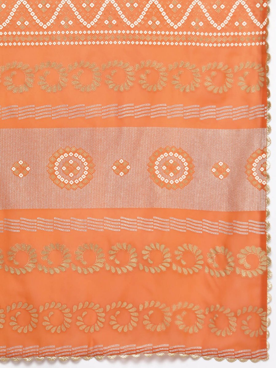 Ahalyaa women's wear Traditional wear lehenga choli - Orange
