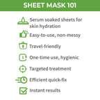 Nykaa Skin Secrets Exotic Indulgence Charcoal + Bamboo Sheet Mask