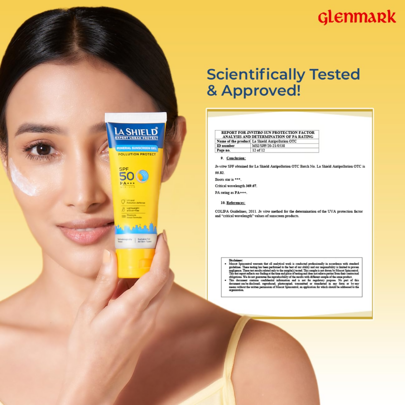La Shield Pollution Protect SPF 50 Mineral Sunscreen Gel - Distacart