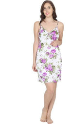 Ruhani Printed Short Nighty Fits Bust (Ruhani-NT-08-FS)