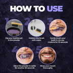 Beardo Purple X Teeth Whitening Powder