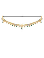 Joban Fashion Green Zinc Alloy Waist Chain For Women