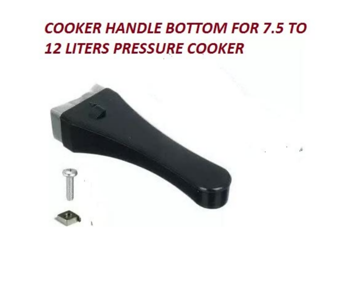 Cooker Handle Bottom (1 Pc) with SS Screws (7.5 litre Cooker Handle Bottom)