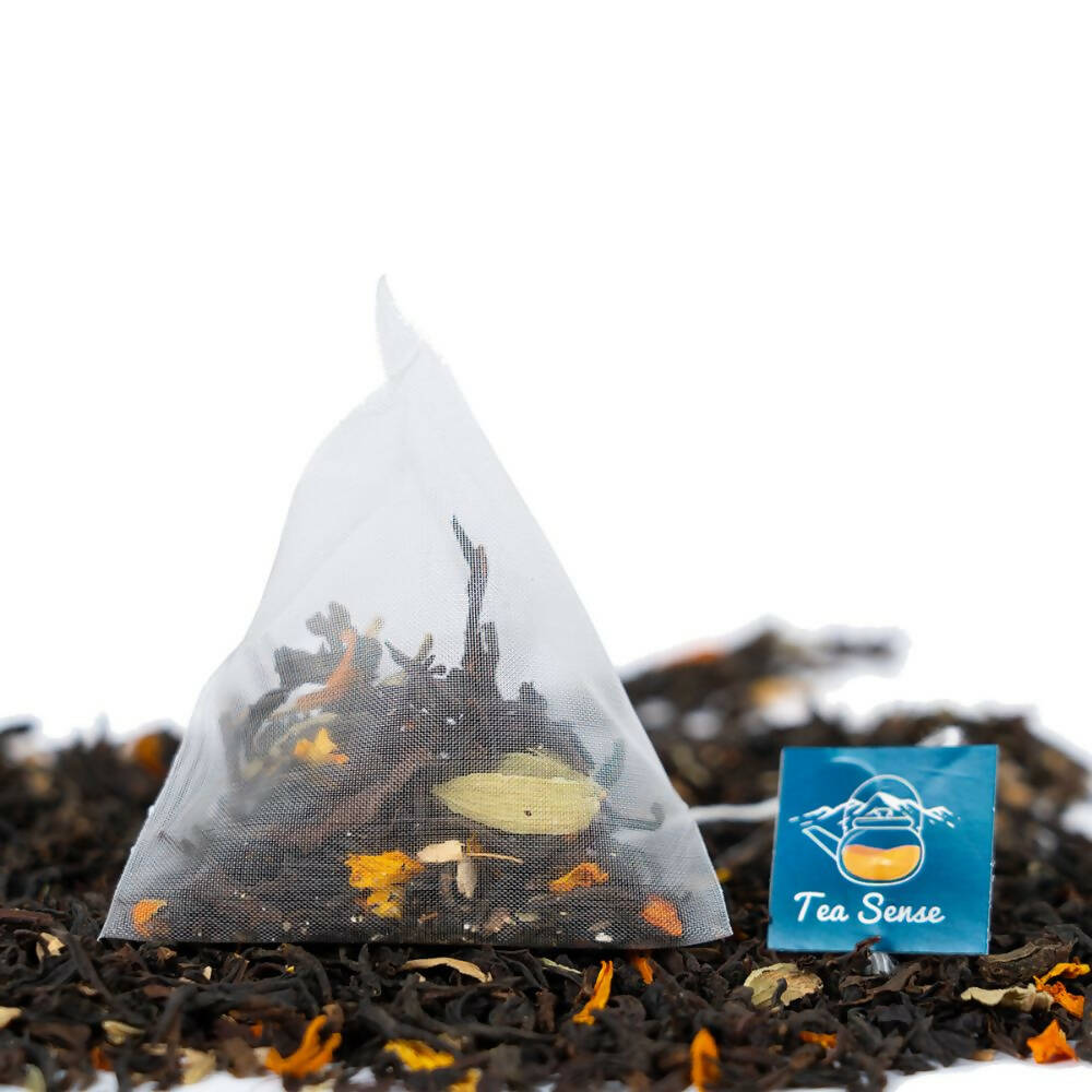 Tea Sense Bombay Cutting Masala Chai Bags Box - Distacart
