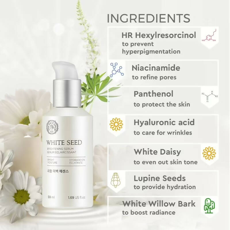 The Face Shop White Seed Brightening Serum - Korean Skincare