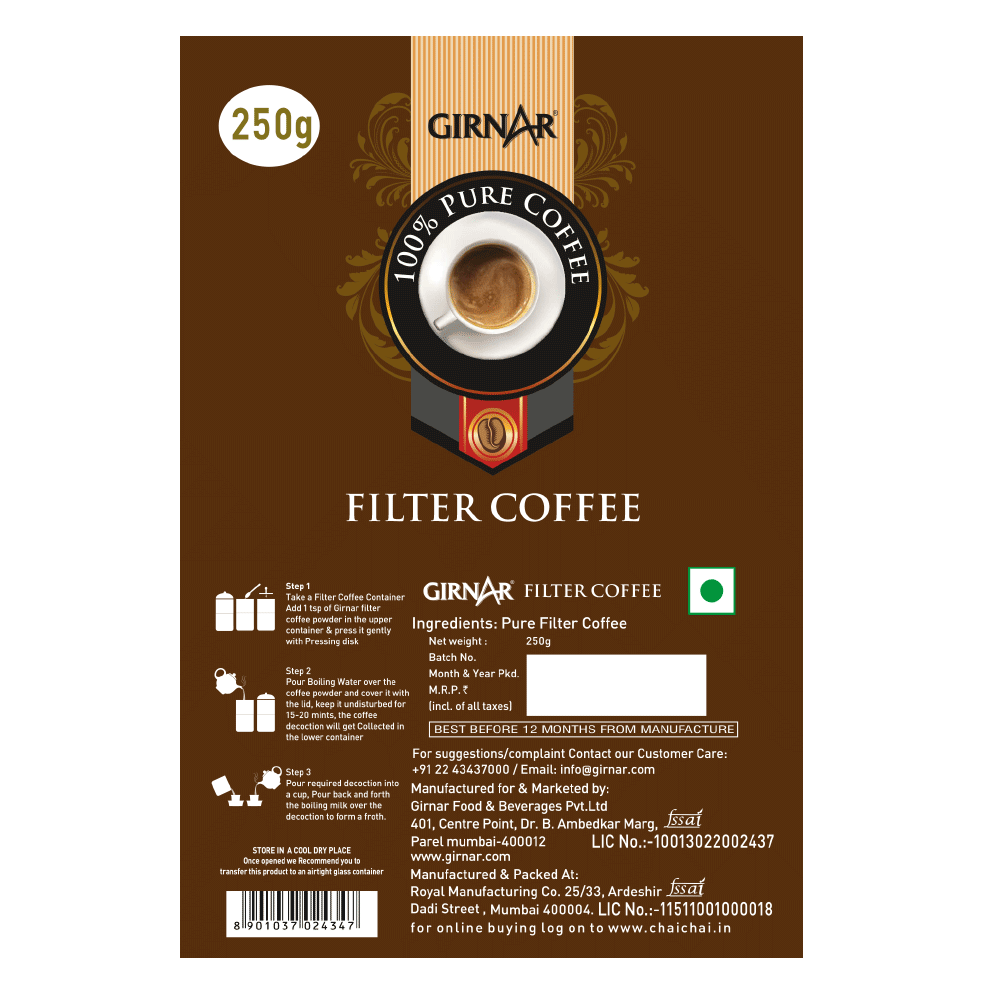 Girnar Filter Coffee - Distacart