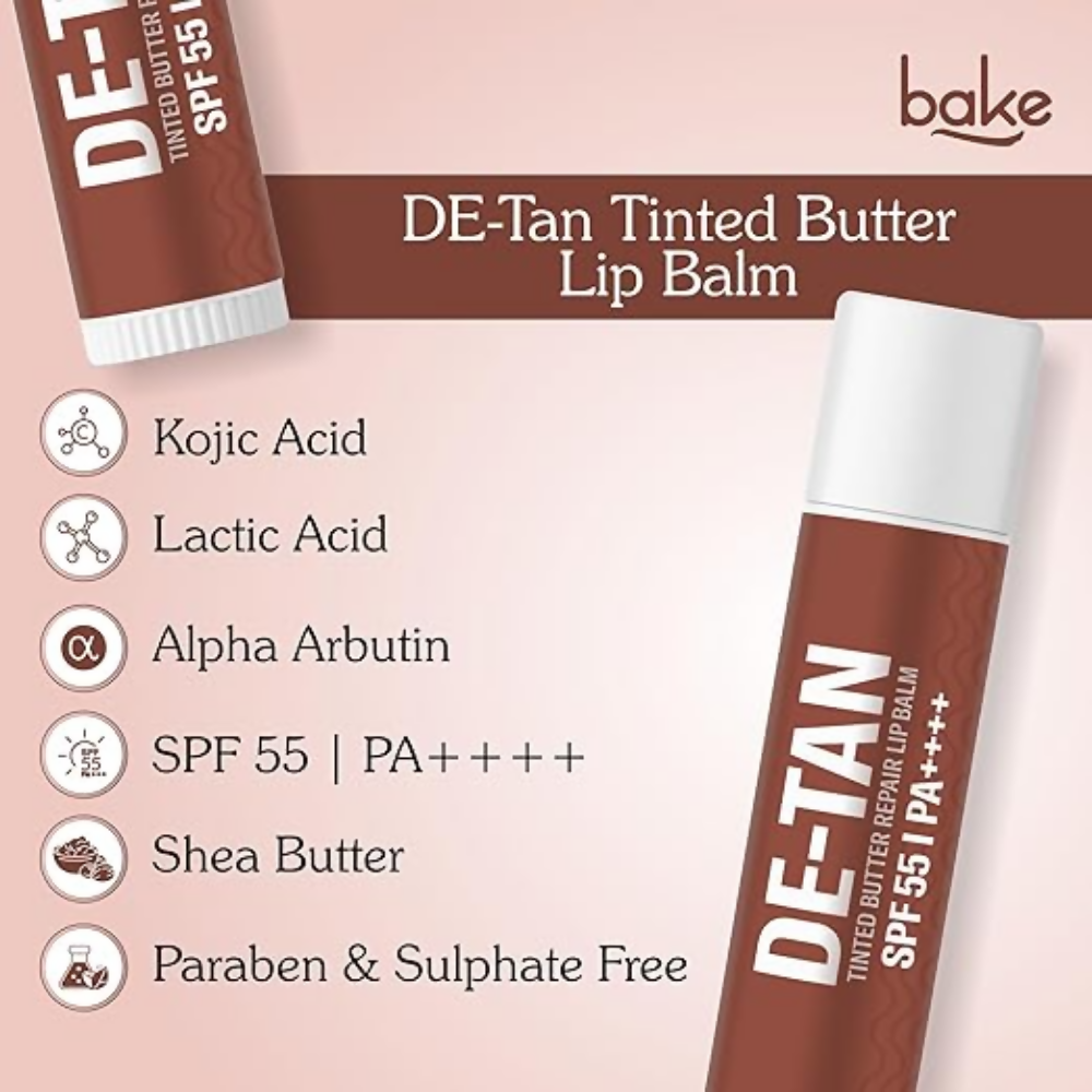 Bake De-Tan Tinted Butter Lip Balm SPF 55PA++++