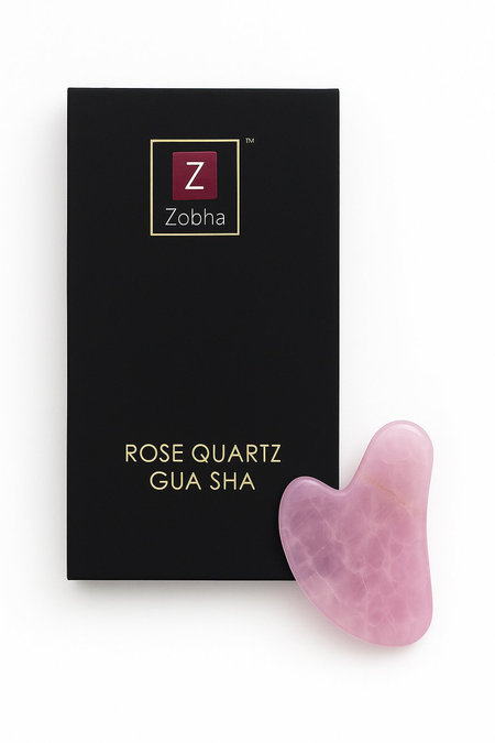 Zobha Rose Quartz Gua Sha