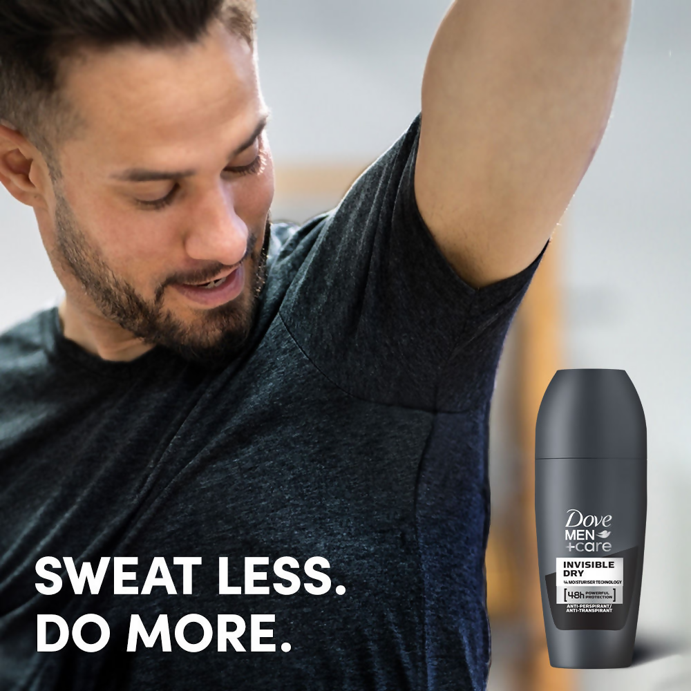 Dove Men + Care Invisible Dry Anti - Perspirant Roll - On