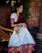 Lehenga Mart Designer Wedding Lehenga Choli For Women - White