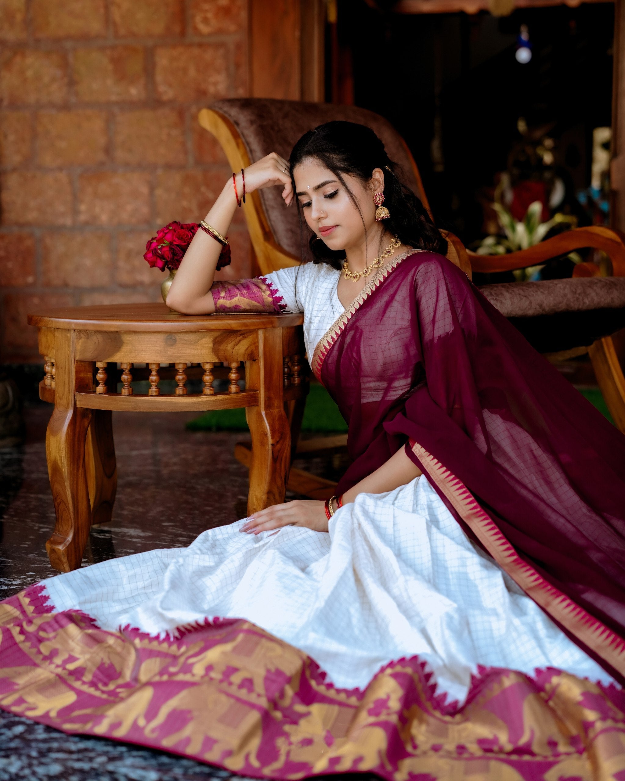 Lehenga Mart Designer Wedding Lehenga Choli For Women - White