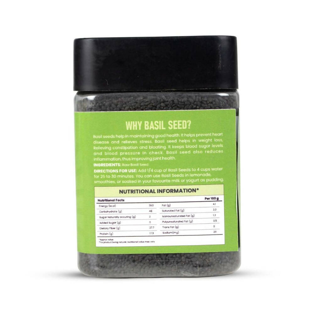 Nutriorg Raw Basil Seeds - Distacart
