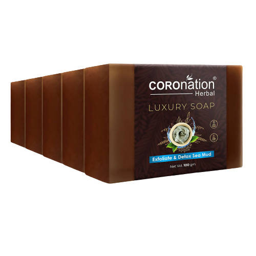 Coronation Herbal Exfoliate & Detox Dead Sea Mud Luxury Soap
