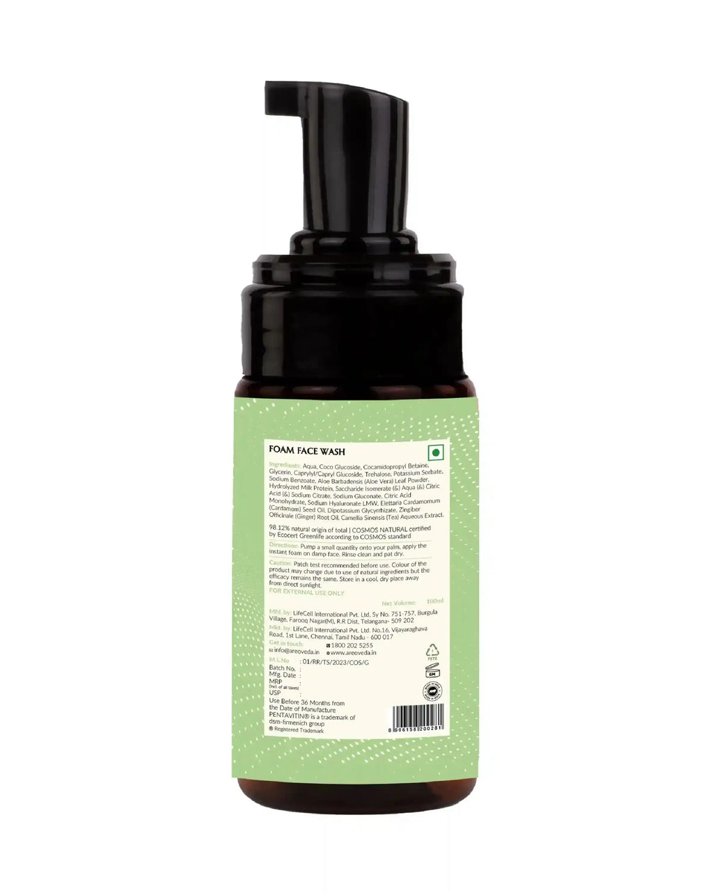 AreoVeda Foam Face Wash