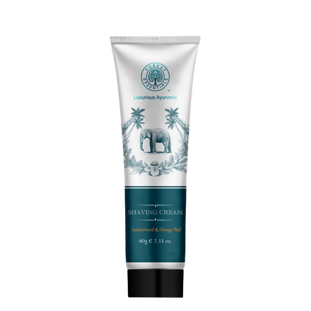 Forest Essentials Sandalwood & Orange Peel Shaving Cream