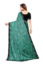 Vamika Rama Green Malai Silk Embroidery Saree
