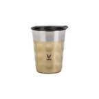 Vaya Popcup Insulated Coffee Mug Tumbler With Lid - 250 ml (Gold)