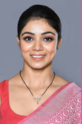 Joban Fashion Women Golden White Ad Mangalsutra With Chain And Without Earrings - Distacart
