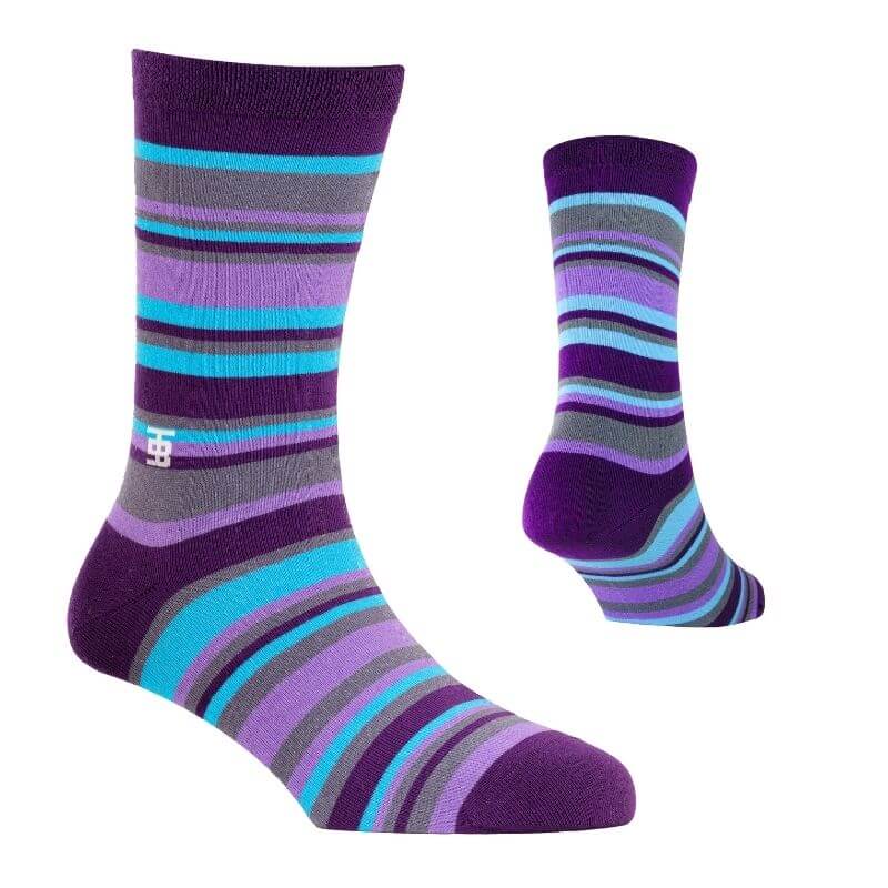 Socksoho Luxury Men Socks Blueberry Edition