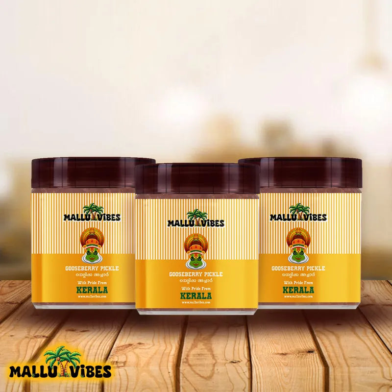 Mallu Vibes Home Made Gooseberry Pickle - Distacart