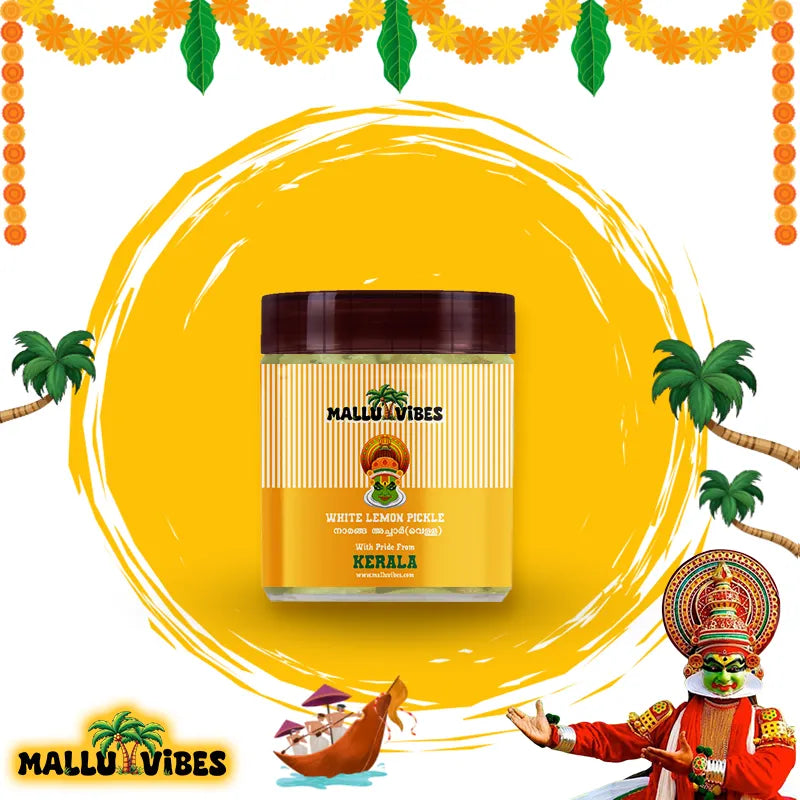 Mallu Vibes Home Made White Lemon Pickle - Distacart