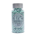confect frost green disco balls sprinkles 5 mm 120 gms