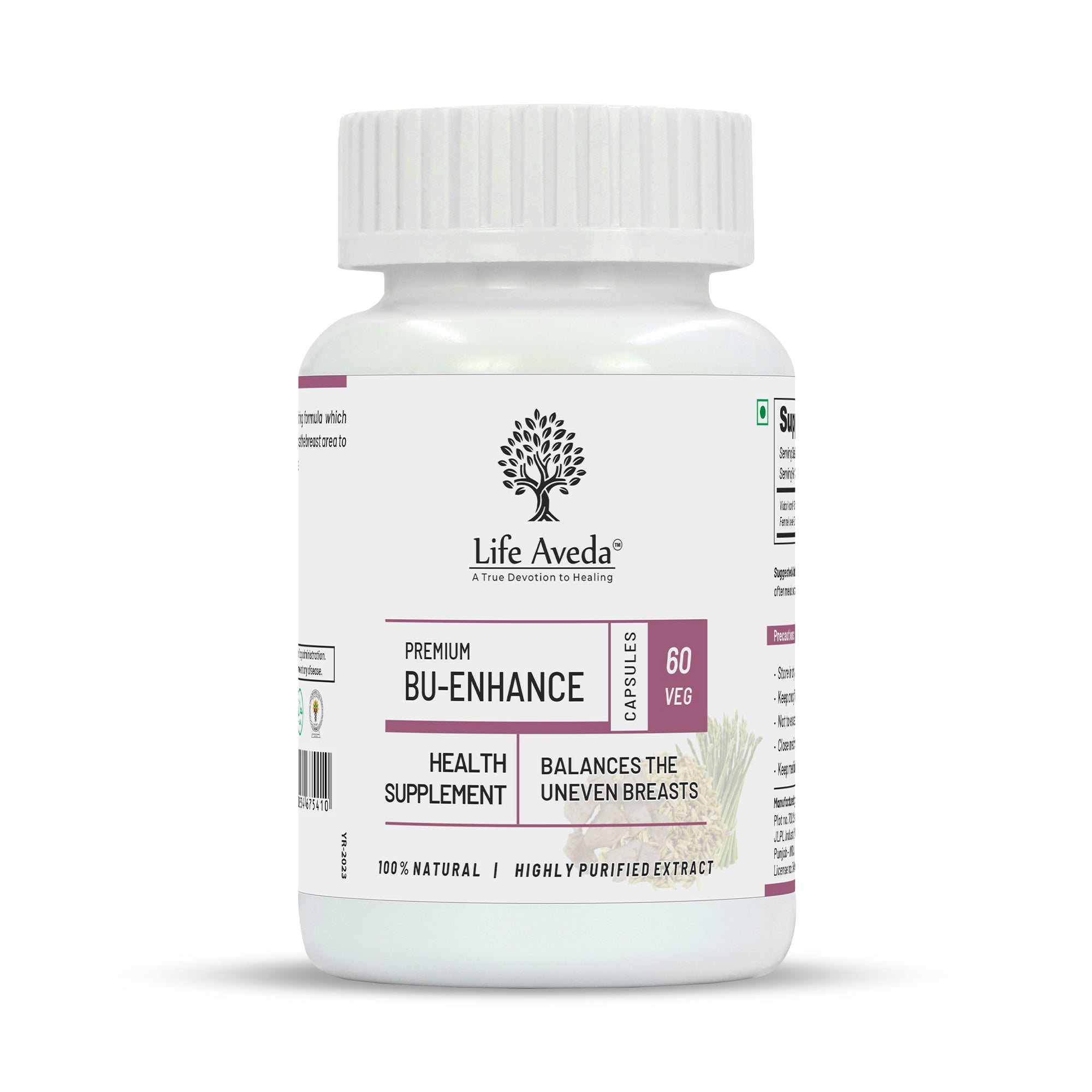 Life Aveda Premium BU-Enhance Capsules - Distacart