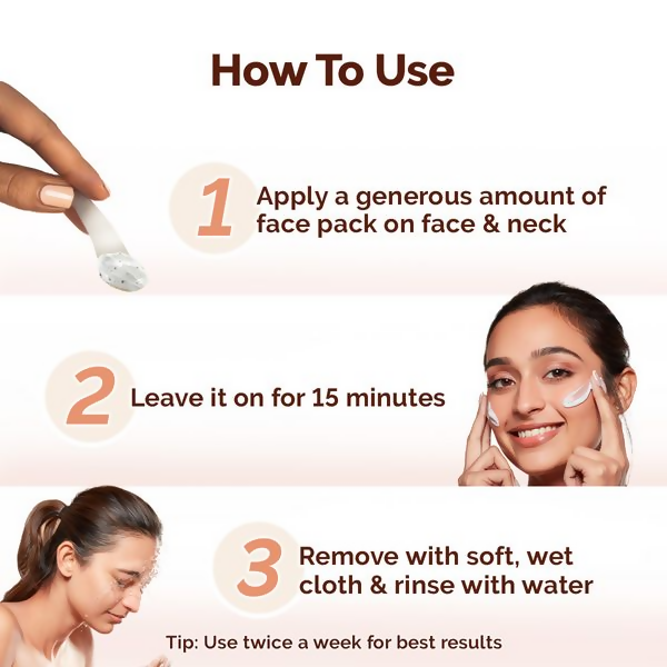 Mamaearth Chia Hydra-Calm Face Pack with Chia Seed & Ceramides