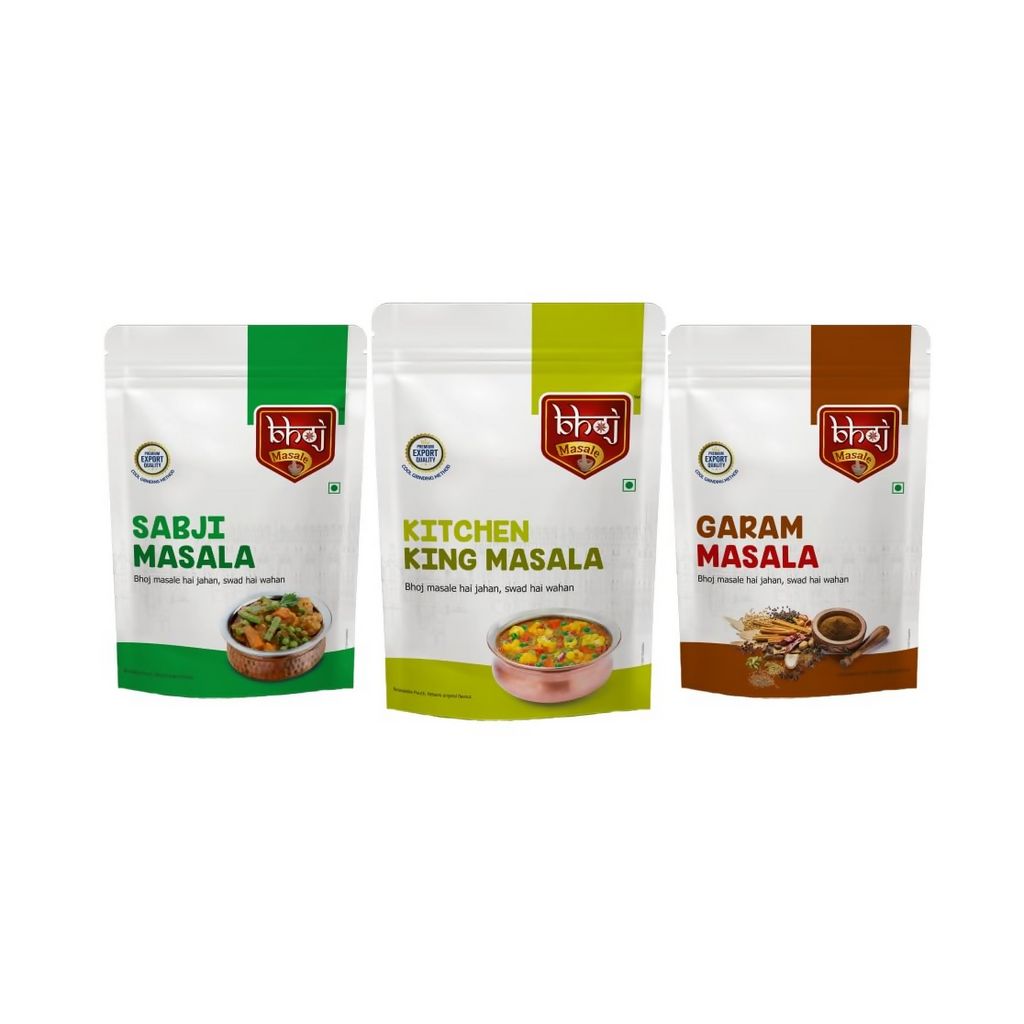 Bhoj Masale Sabji, Kitchen King And Garam Masala Powder - Distacart