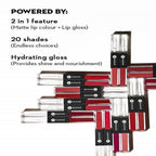 Sugar Smudge Me Not Lip Duo - Wooed by Nude (Nude Peach)