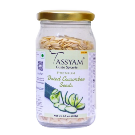 Tassyam Organics Dried Cucumber Seeds