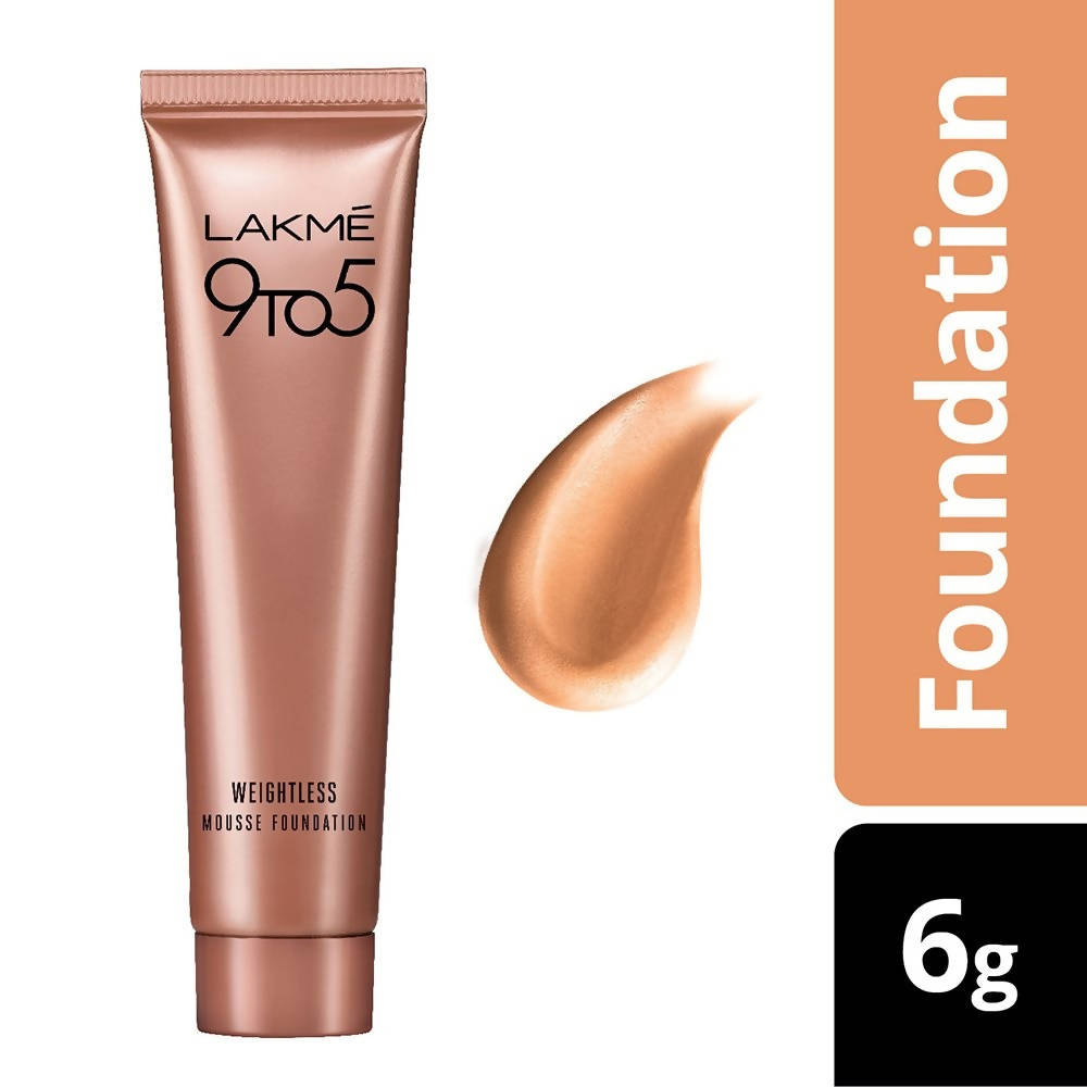 Lakme 9 to 5 Weightless Mousse Foundation - Rose Ivory - Distacart