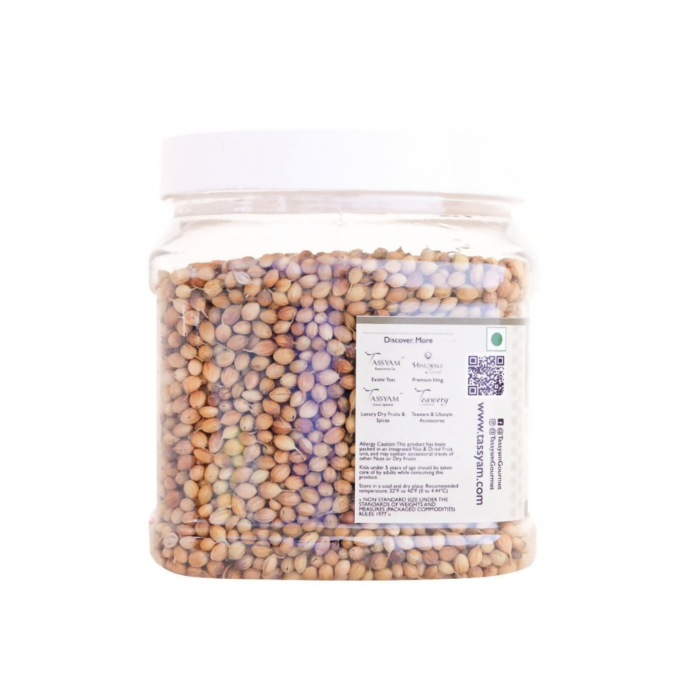 Tassyam Organics Certified 100% Organic Coriander Seeds - Distacart