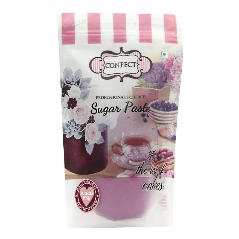 confect fuchsia pink nutritional sugarpaste 1 kg