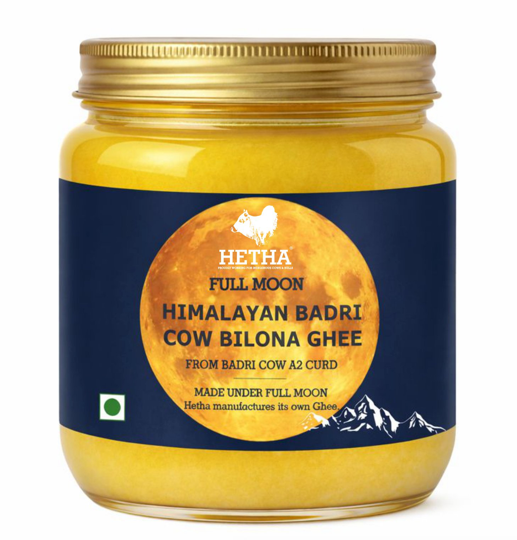 Hetha Full Moon Himalayan Badri Cow Bilona Ghee / A2 Ghee