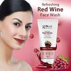 Globus Naturals Red Wine Hydrating Face Wash - Distacart
