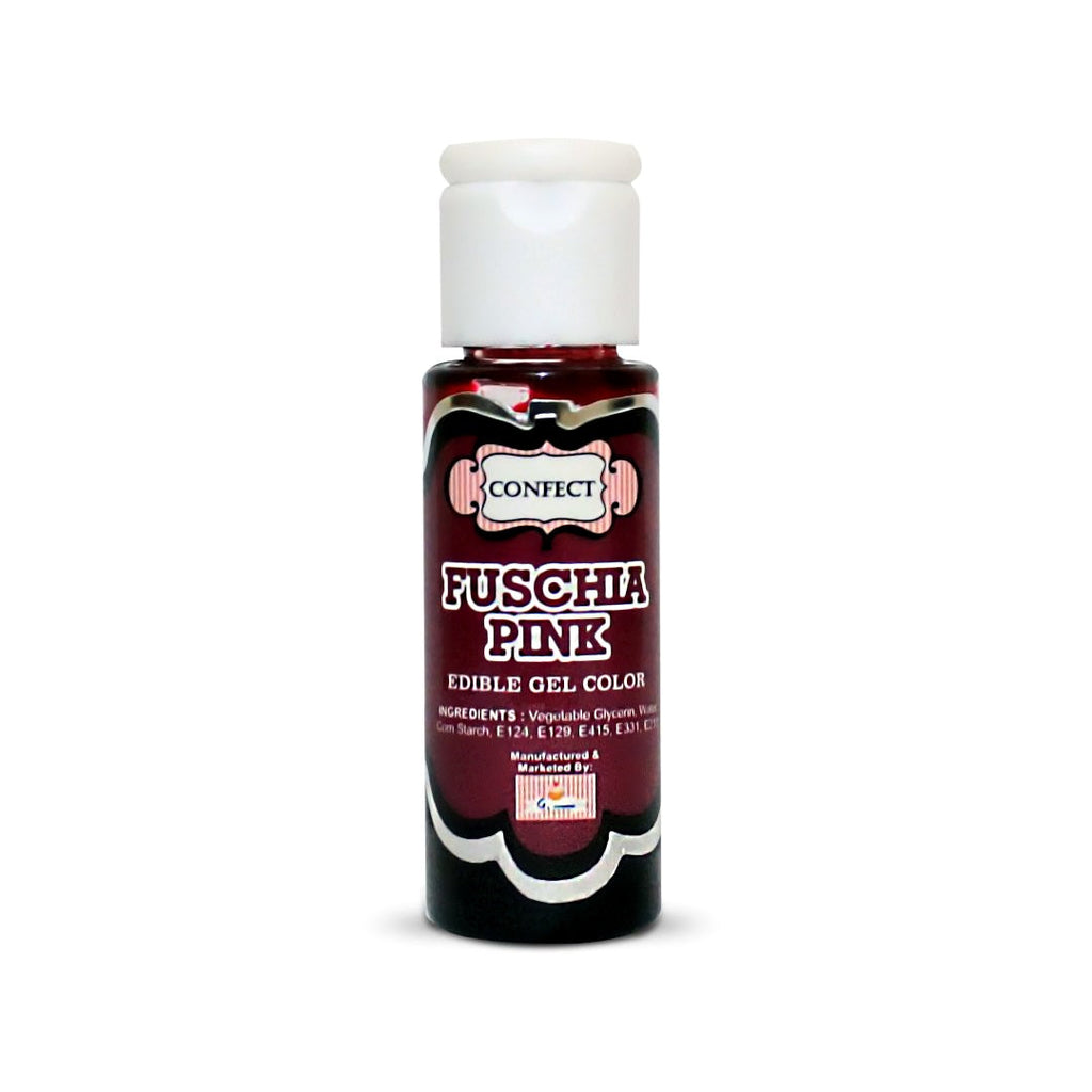 confect fuschia pink gel color br b 20 gms b