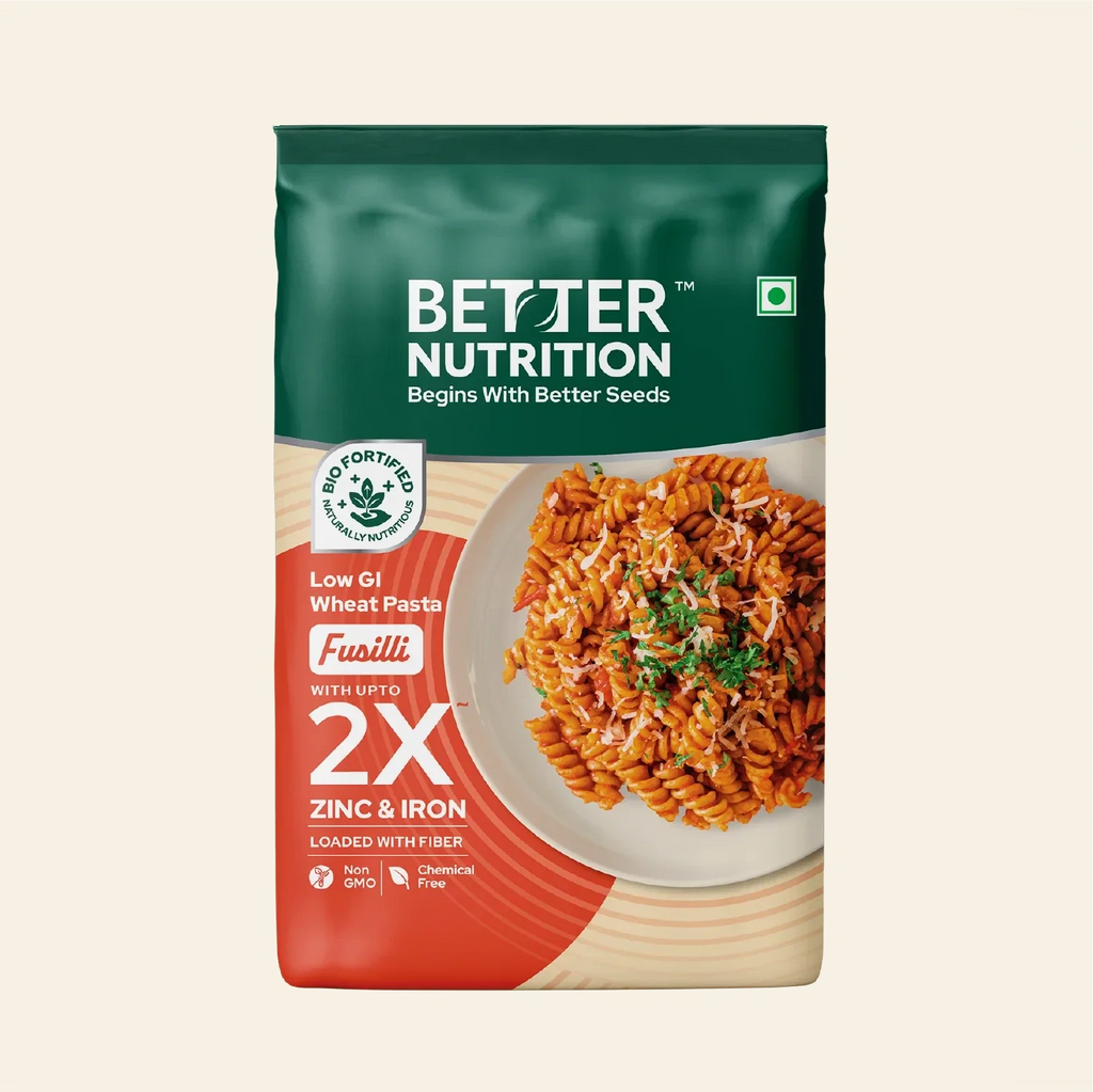 Better Nutrition Biofortified Fusilli / Wheat Pasta - Distacart