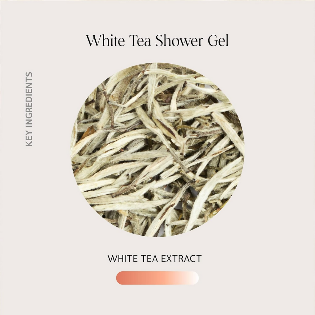 Oteria White Tea Body Shower Gel For Sun-Damaged Skin Suitable For All Skin Types
