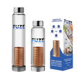 Fuze Glass Bottle With Pure Copper Filter