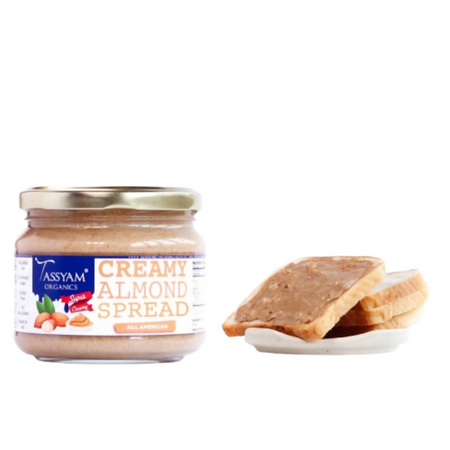 Tassyam Organics Creamy Almond Butter