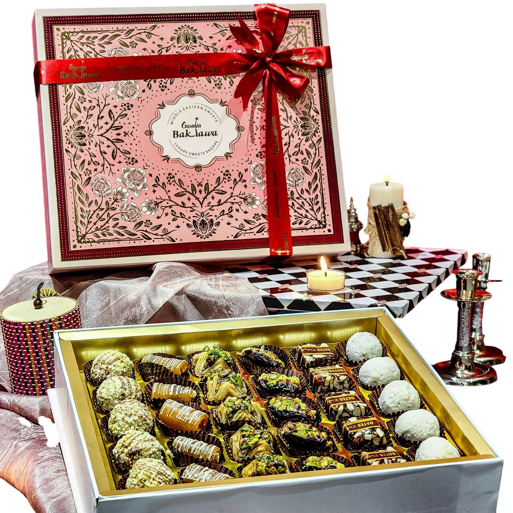 Gwalia Sweets Baklawa Royal Festive Box - Distacart