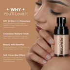 Bella Vita Organic Hydmatte Fx - Airbrush Liquid Foundation - Cool Vanilla