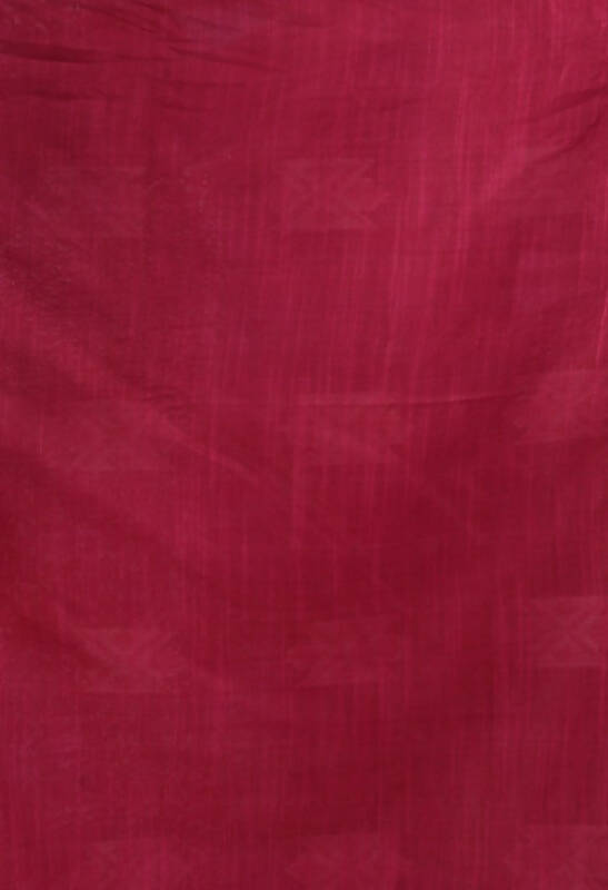 Mominos Fashion Moeza Magenta All Over Buti Handloom Silk Saree with unstitched Blouse piece - Distacart